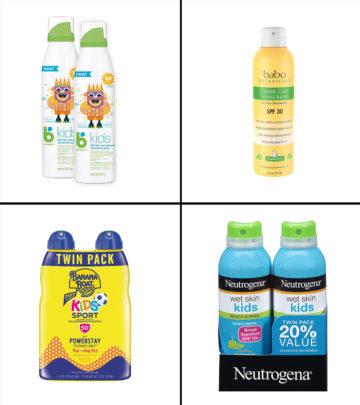 13 Best Spray Sunscreens For Kids In 2026, As Per Dermatologist