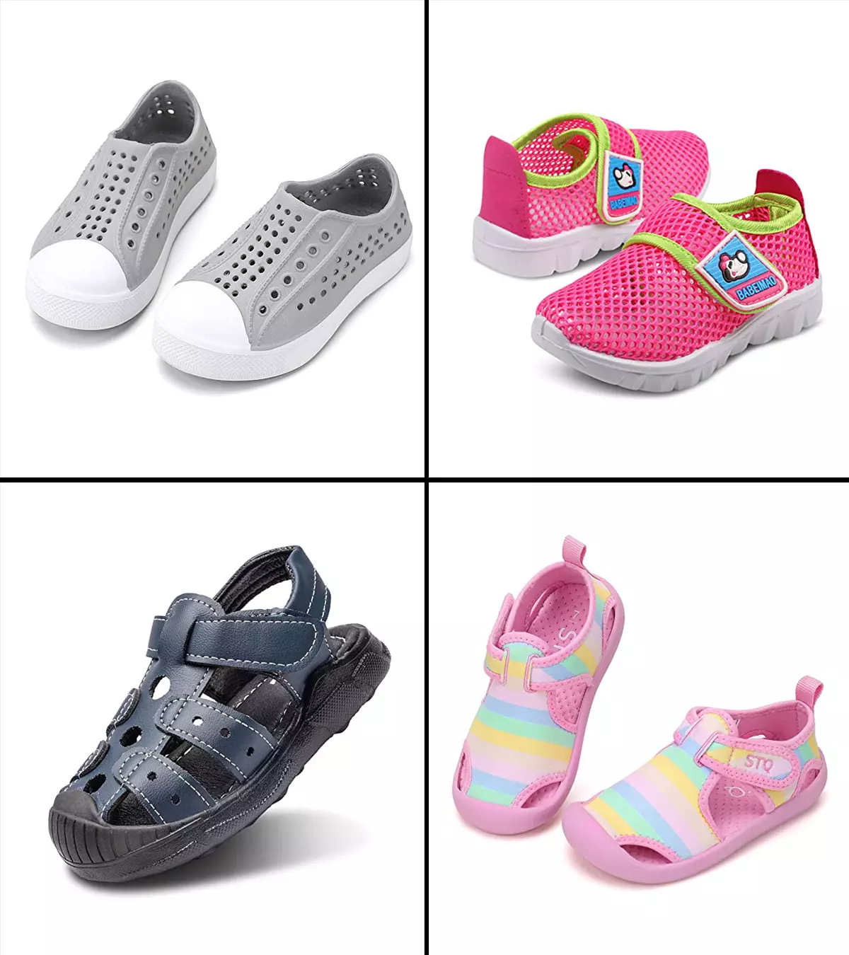 Beach sandals to open-toe sandals, the perfect pal for your child's feet on hot days.