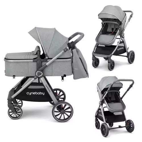 Cynebaby Newborn Infant Baby Bassinet Stroller