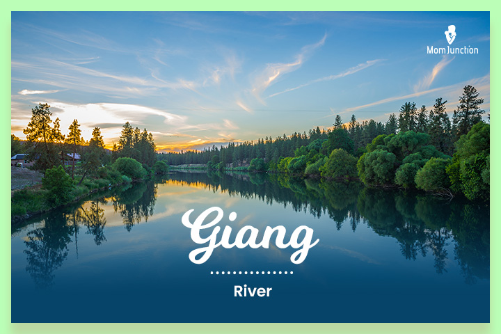 Giang means river, Vietnamese last name
