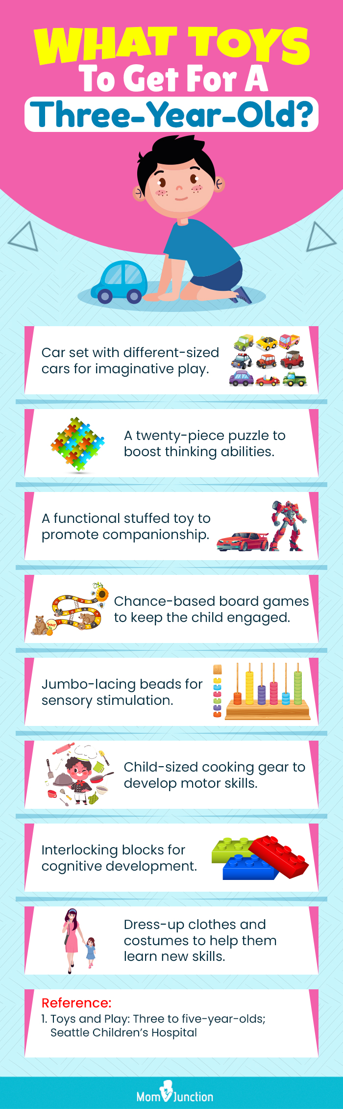What Toys To Get For A Three-Year-Old (Infographic)