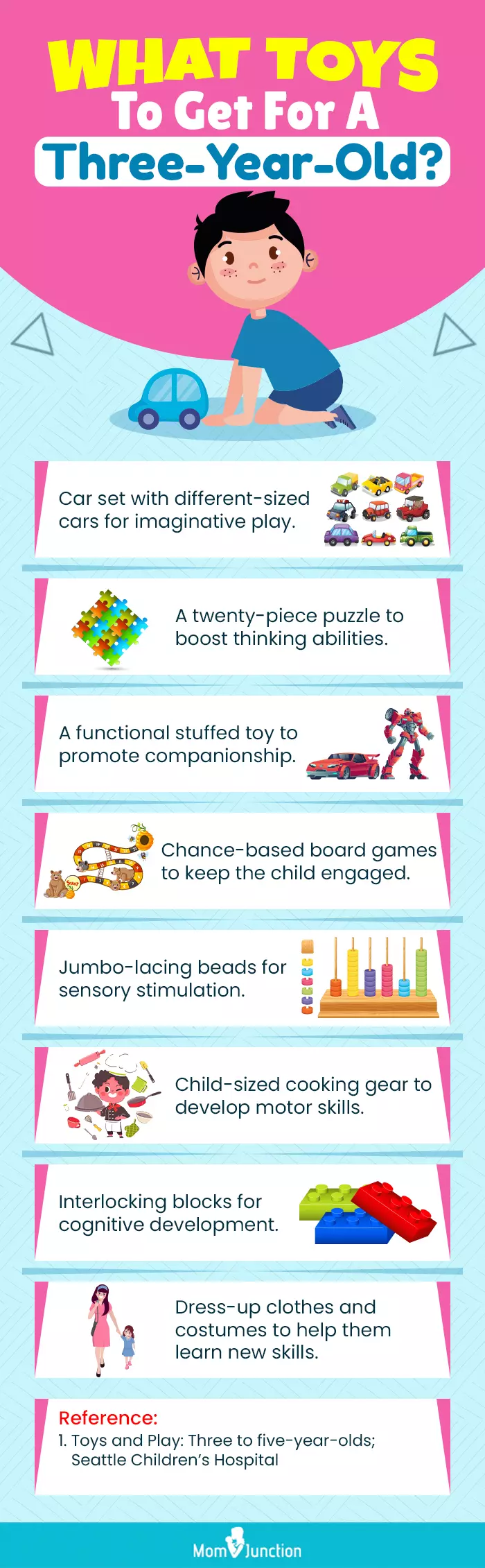 What Toys To Get For A Three-Year-Old (Infographic)