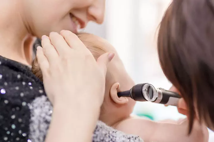 Inner ear inflammation may cause nystagmus in babies.