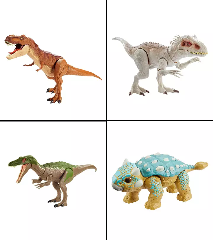 Let your child create an imaginative Dino world with these realistic toys.