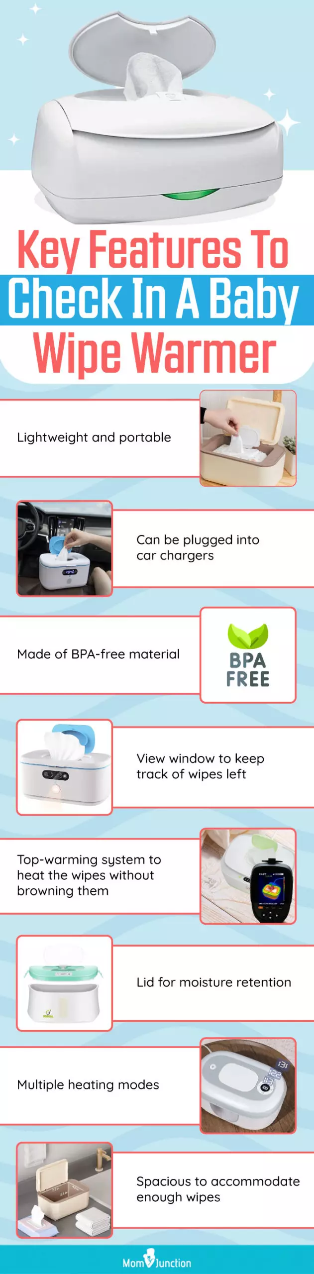 Key Features To Check In A Baby Wipe Warmer (infographic)