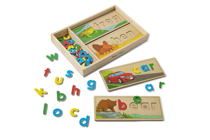 Melissa And Doug See And Spell Wooden Educational Toy