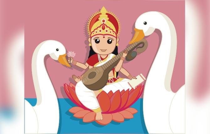 सरस्वती पूजा (वसंत पंचमी) की व्रत कथा | Saraswati Puja (Basant Panchmi) Ki Katha Saraswati Puja Basant Panchmi Ki Katha