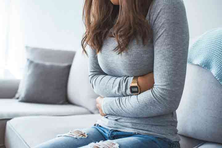 Abdominal pain is a sign of pregnancy