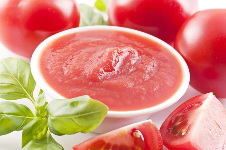 Tomato puree (6+ months) for babies