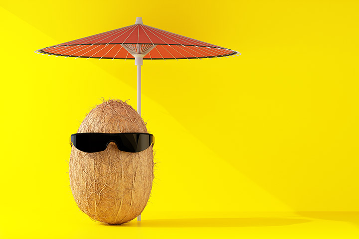 What's brown, hairy and wears shades A coconut on vacation