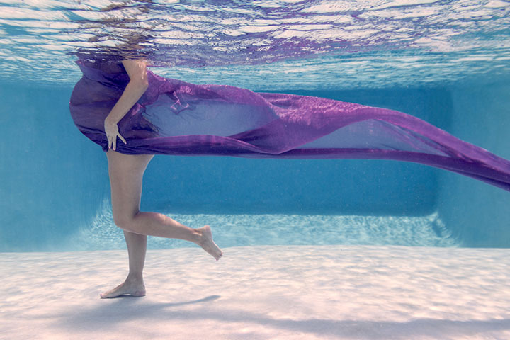 underwater photoshoot