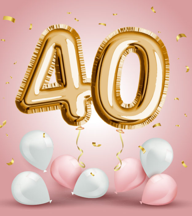 Happy 40 birthday