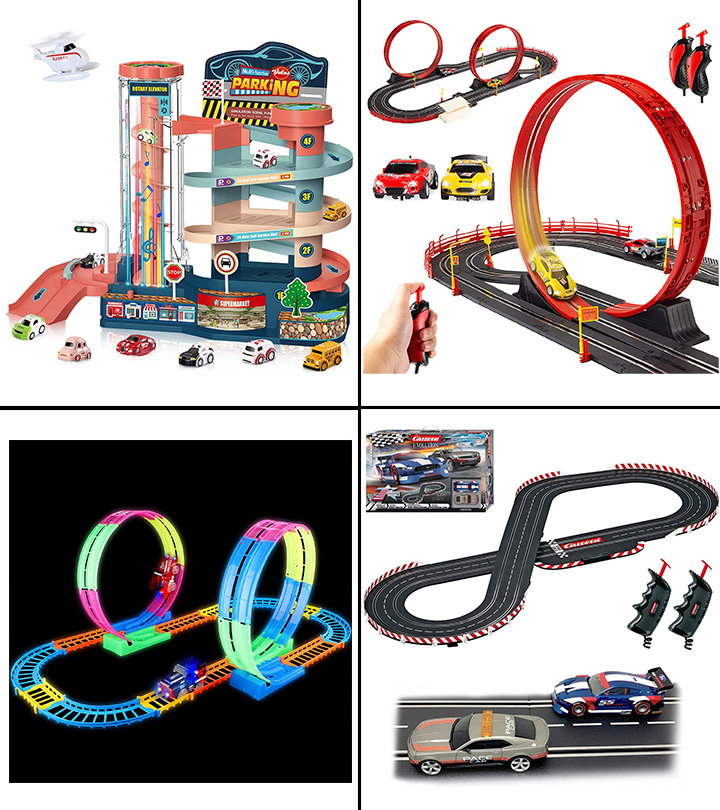 Size : 9m ZKW-Track Super Run Track Racing Educational Car Model Electric Remote Control Car Splicing Track Car Set Christmas Birthday Gift Racing Electric Track Slot Car Race Track