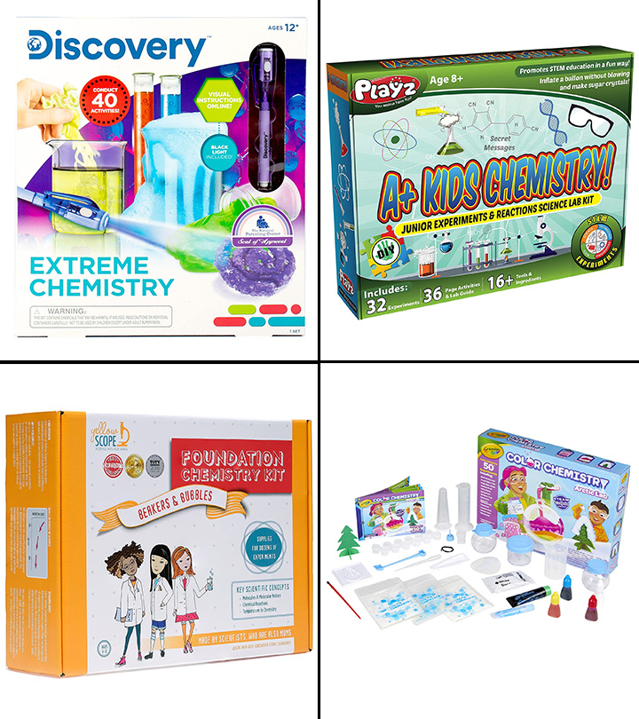 Discovery Extreme Chemistry Lab Kit for Kids Over 20 Experiments for sale online 