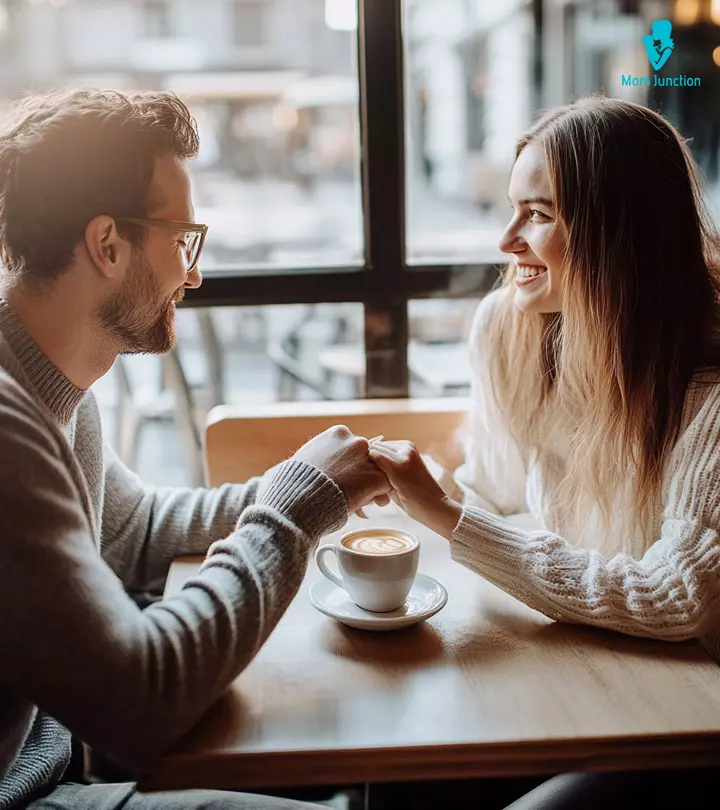 A Man Holding His Girlfriend Hand