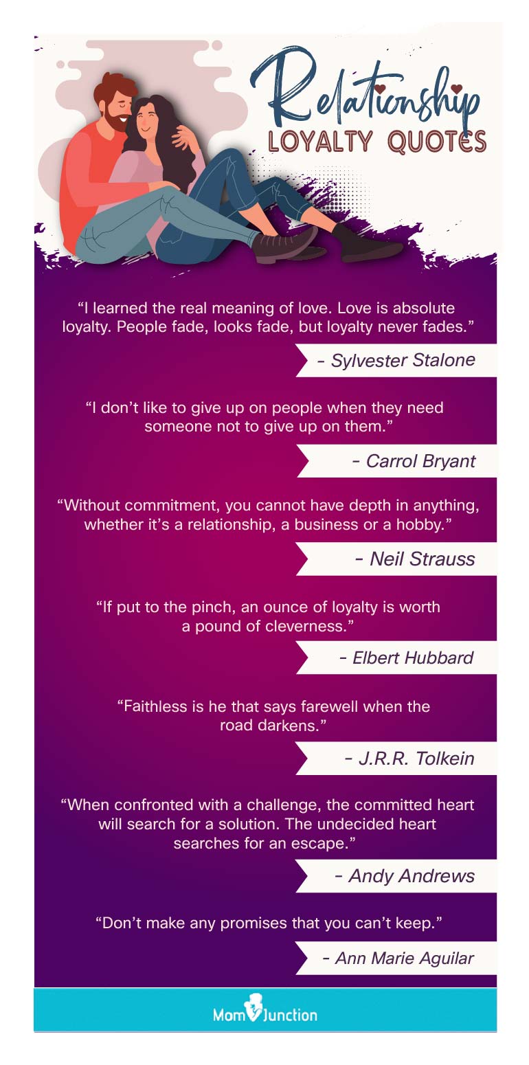 relationship loyalty quotes [infographic]
