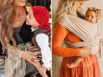 Adorable Halloween Costumes For Baby-Wearing Parents