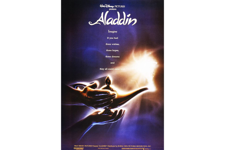 Aladdin, Valentines movies for kids