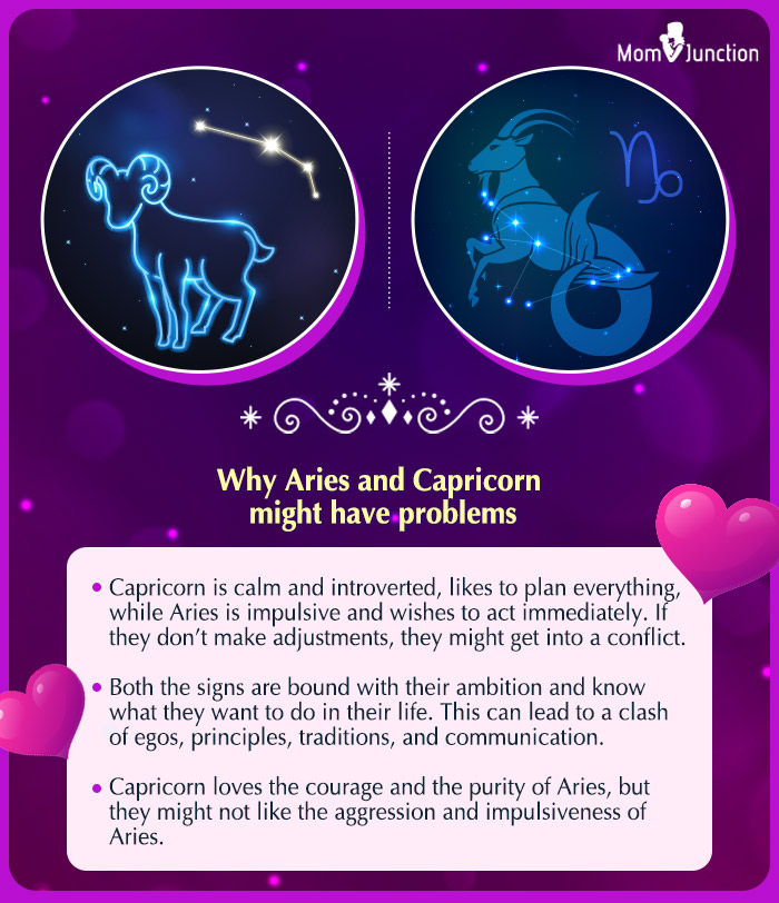 Aries and Capricorn compatibility_Problems