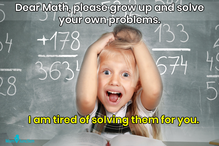 Solving math memes for kids