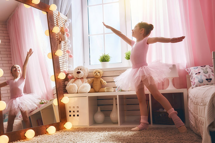 Ballerina bedroom idea for teens