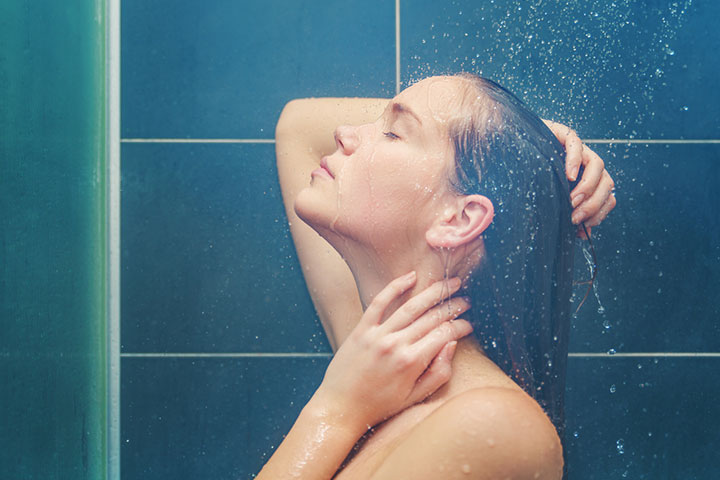 Bathing with antiseptic soaps reduces the risk of infection.