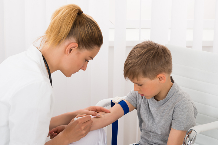 Blood tests can help diagnose the Fifth disease in children