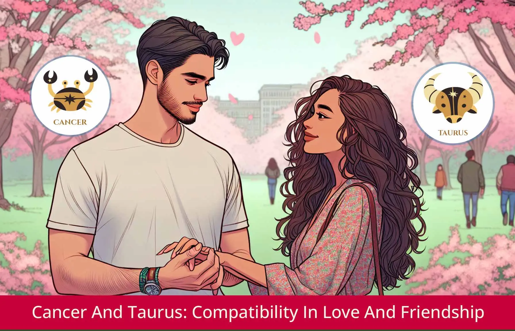 Cancer And Taurus: Compatibility In Love And Sex_illustration