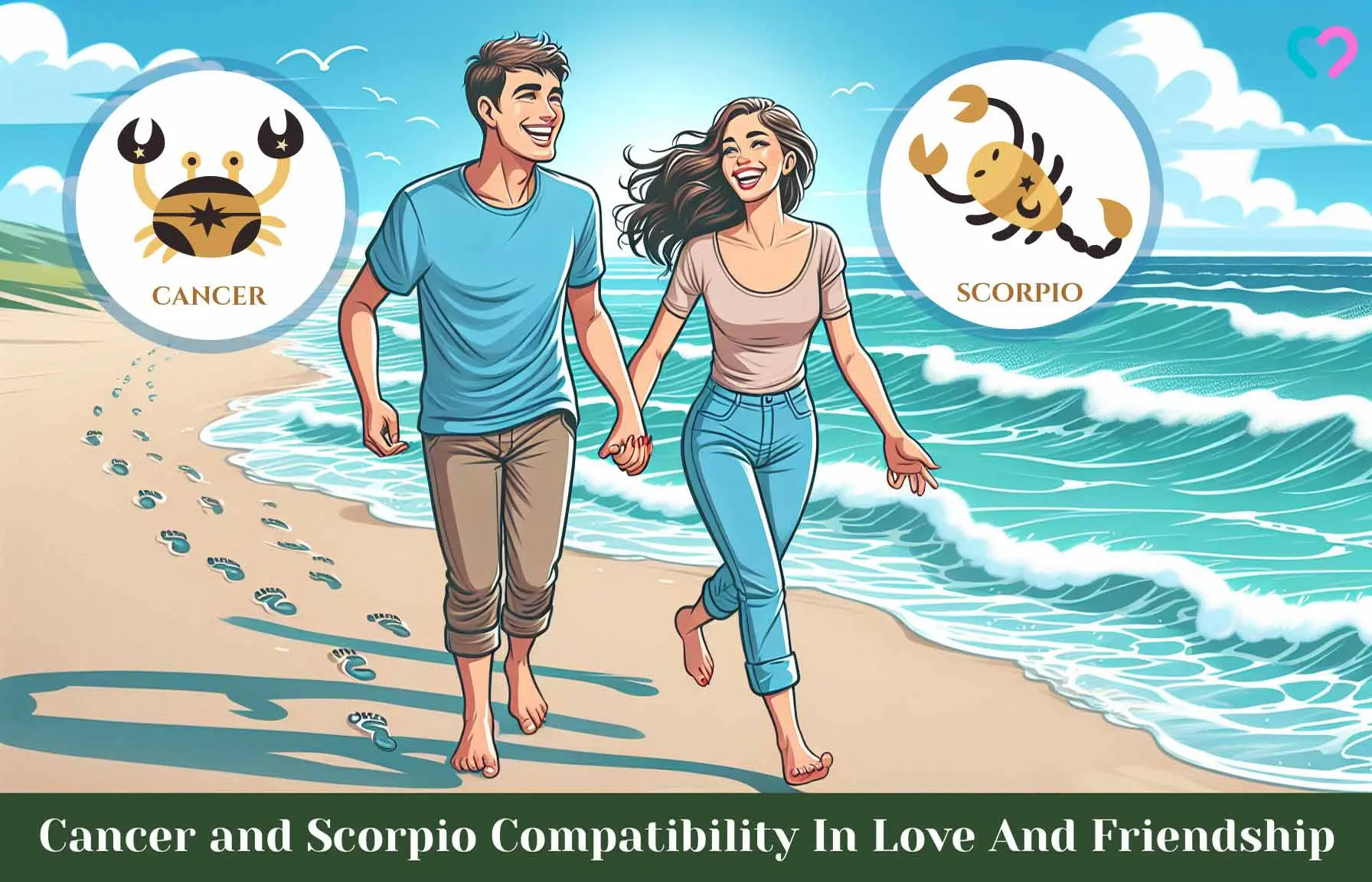 Cancer and Scorpio Compatibility In Love And Sex_illustration