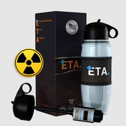 ETA Alkaline Portable Water Filter Bottle