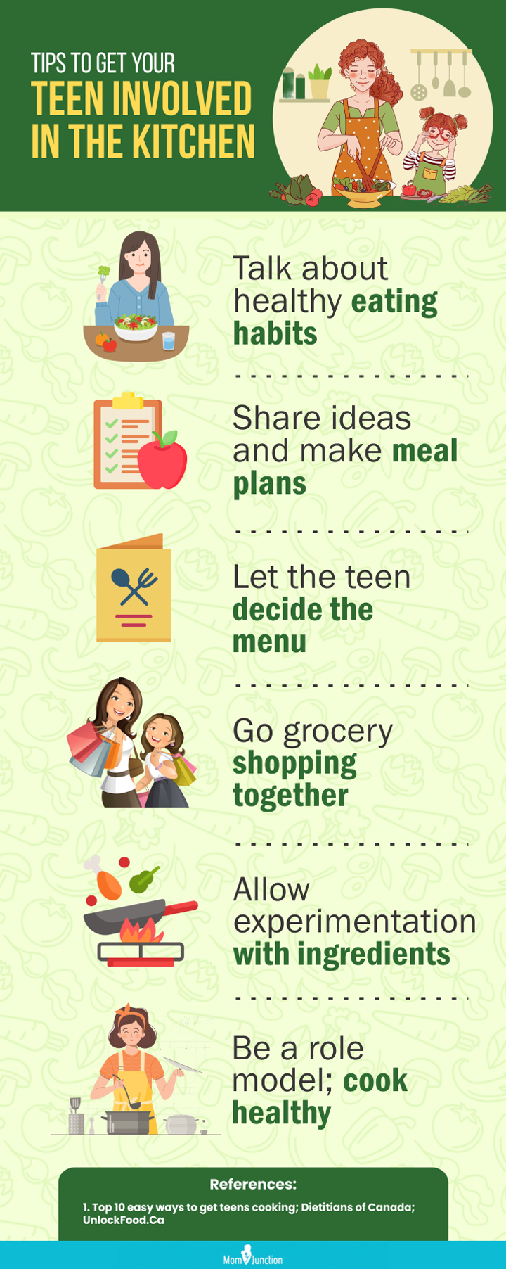 easy and healthy recipes for teenagers to cook (infographic)
