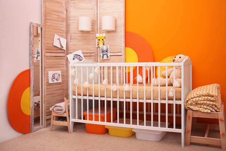Bold feature wall toddler bedroom ideas