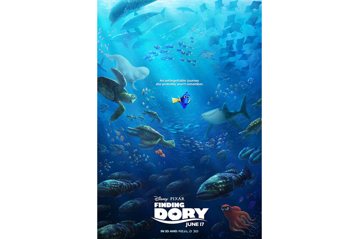 Finding Dory, Thanksgiving movies for kids
