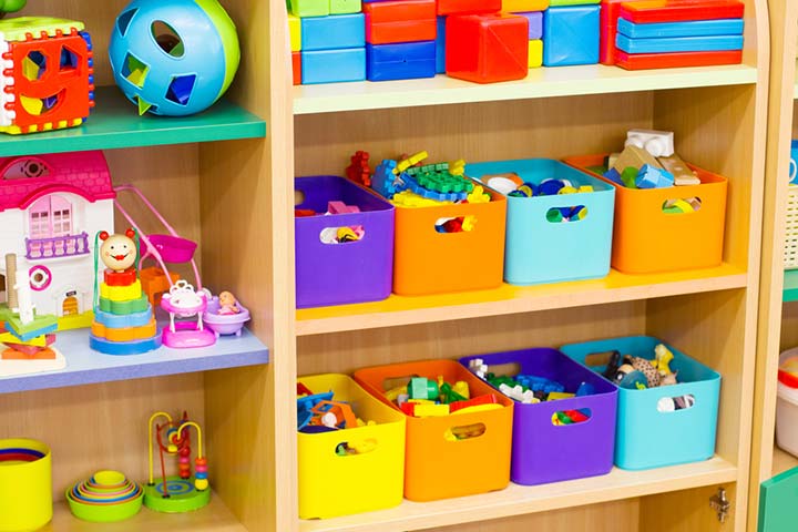 Functional playroom storage, Playroom ideas for toddlers