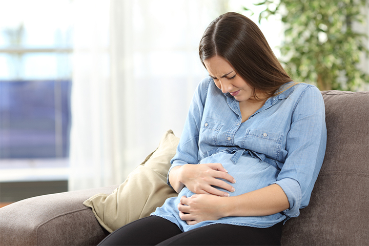 Glucosamine can cause stomach cramps in pregnant women