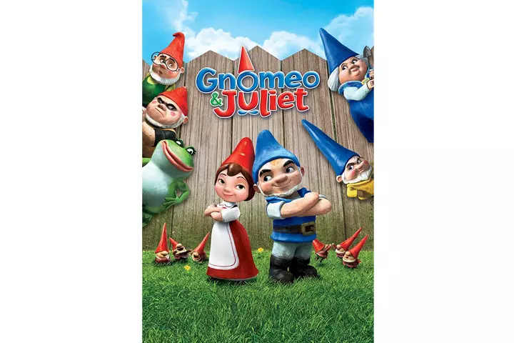 Gnomeo and Juliet, Valentines movies for kids