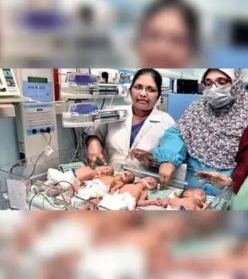 Hyderabad 27-Year-Old Woman Gave Birth To Four Children At Once, All Healthy