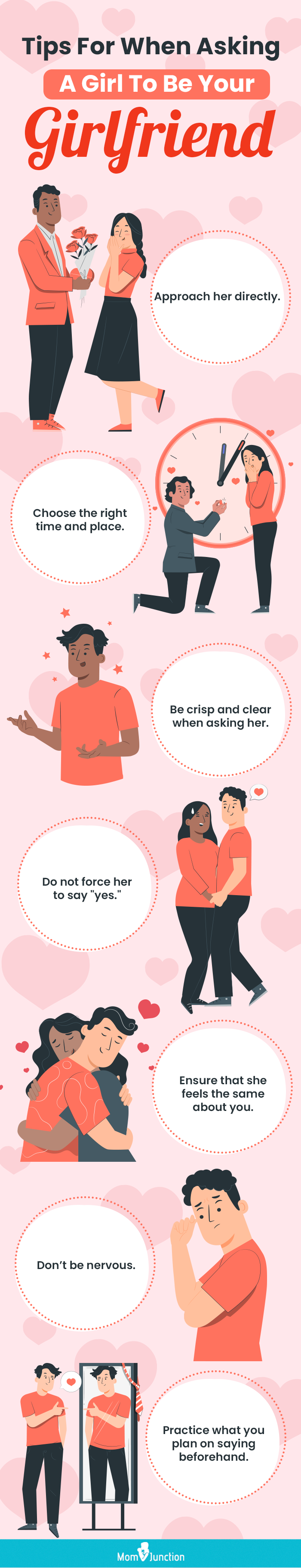 tips for when asking a girl to be your girlfriend [infographic]