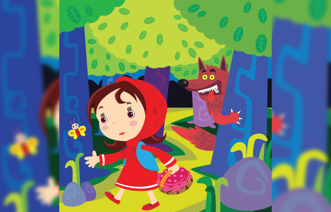 Little Red Riding Hood Story In Hindi