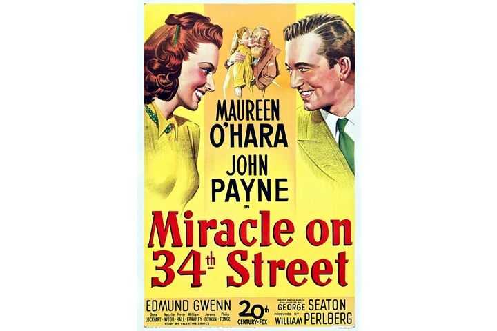 Miracle on 34th Street, Thanksgiving movies for kids