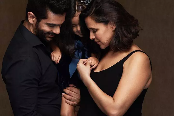 Neha Dhupia and Angad Bedi,