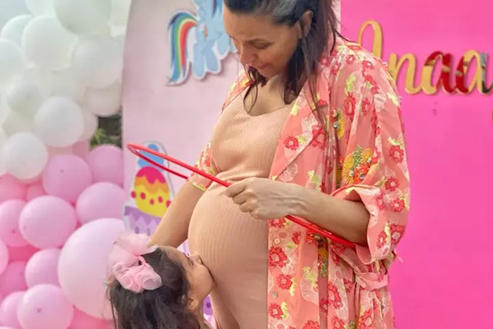 She shared with us how it wasn't the easiest period of her life