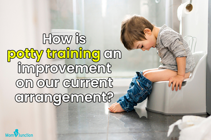 How is potty training an improvement meme for kids