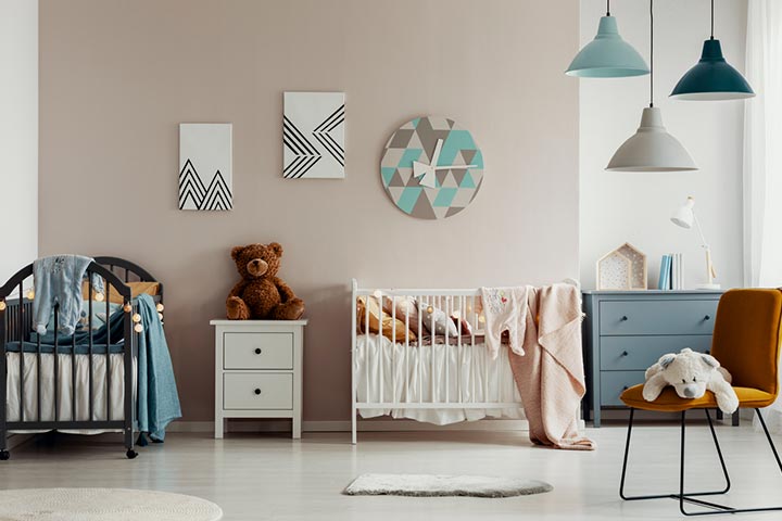 Statement chandelier toddler bedroom ideas