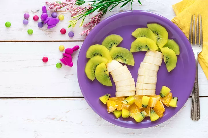 Summer fruit salad for kids