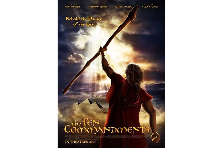 The Ten Commandments, easter movie for kids
