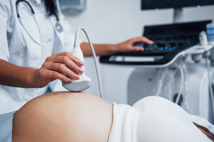 Ultrasound scan during pregnancy
