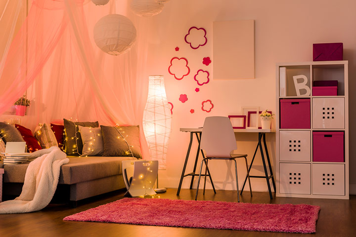Wall stickers bedroom idea for teens