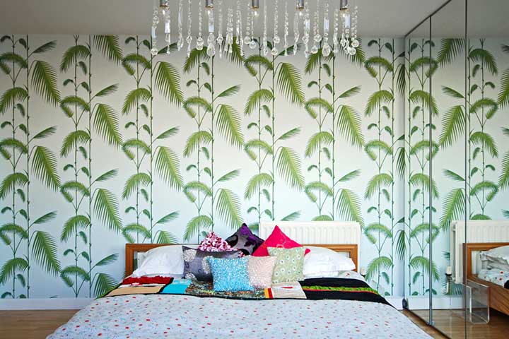 Beautiful wall covers, bedroom decor ideas for couples