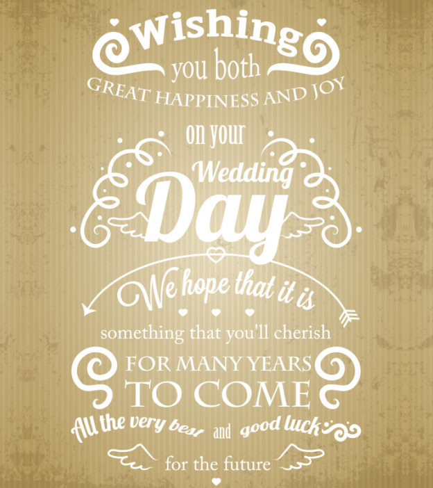 150+ Best Wedding Wishes To Congratulate The New Couple